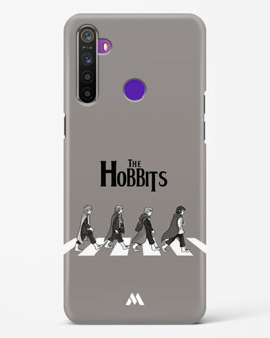 Hobbits at the Abbey Road Crossing Hard Case Phone Cover-(Realme)