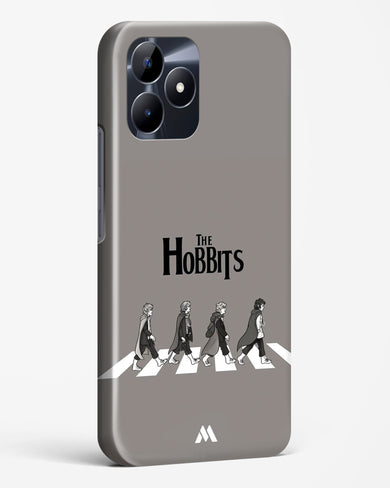 Hobbits at the Abbey Road Crossing Hard Case Phone Cover-(Realme)