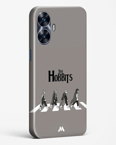 Hobbits at the Abbey Road Crossing Hard Case Phone Cover-(Realme)