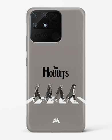 Hobbits at the Abbey Road Crossing Hard Case Phone Cover-(Realme)