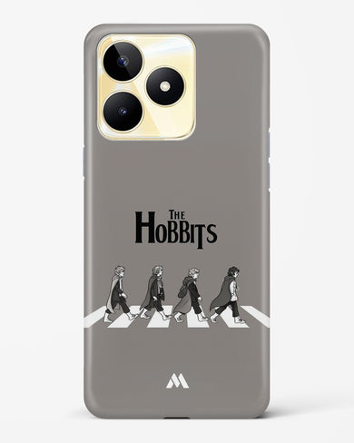 Hobbits at the Abbey Road Crossing Hard Case Phone Cover-(Realme)