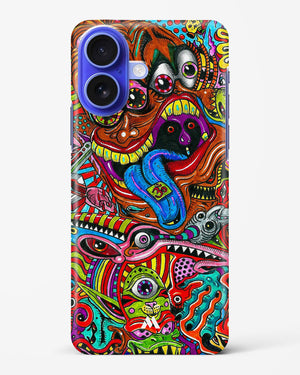 Psychedelic Monster Art Hard Case Phone Cover (Apple)