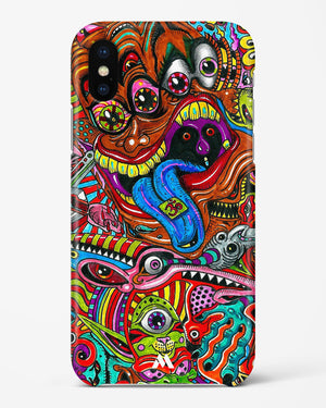 Psychedelic Monster Art Hard Case iPhone XS