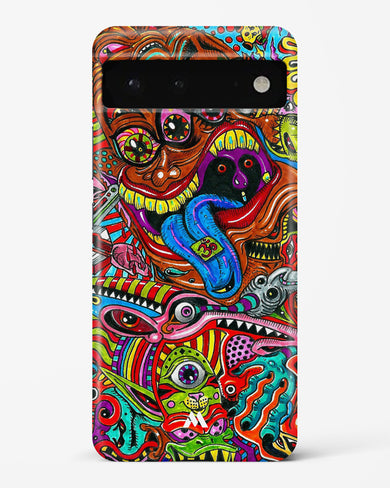 Psychedelic Monster Art Hard Case Phone Cover (Google)
