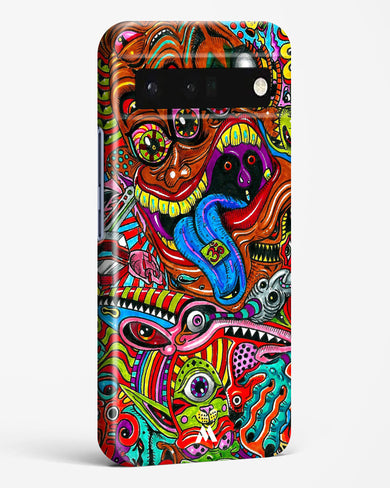 Psychedelic Monster Art Hard Case Phone Cover (Google)