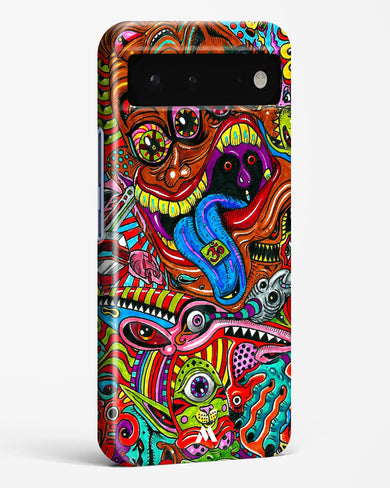 Psychedelic Monster Art Hard Case Phone Cover (Google)