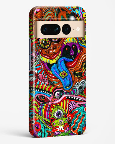 Psychedelic Monster Art Hard Case Phone Cover (Google)