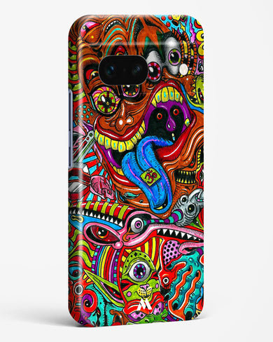Psychedelic Monster Art Hard Case Phone Cover (Google)