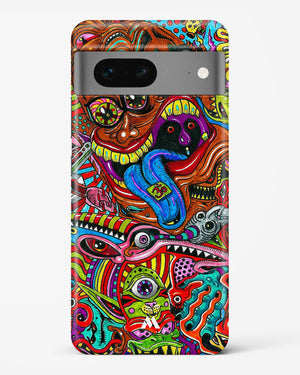 Psychedelic Monster Art Hard Case Phone Cover (Google)