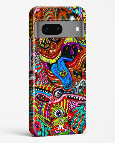 Psychedelic Monster Art Hard Case Phone Cover (Google)