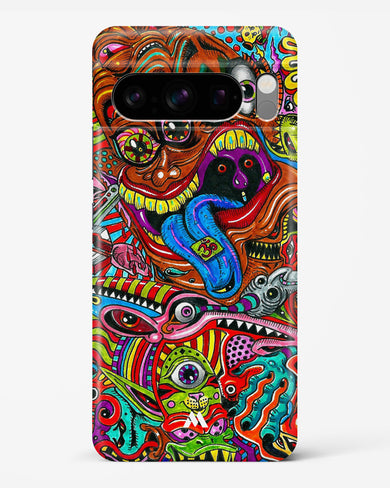 Psychedelic Monster Art Hard Case Phone Cover (Google)