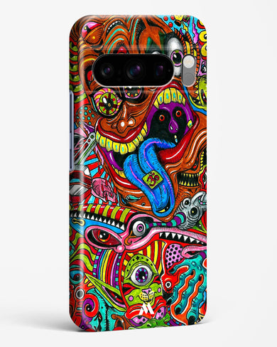 Psychedelic Monster Art Hard Case Phone Cover (Google)