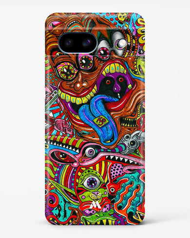 Psychedelic Monster Art Hard Case Phone Cover (Google)