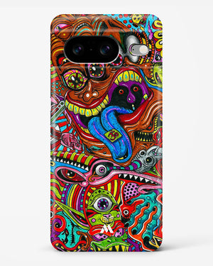 Psychedelic Monster Art Hard Case Phone Cover-(Google)