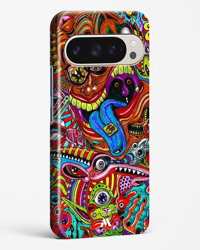 Psychedelic Monster Art Hard Case Phone Cover (Google)