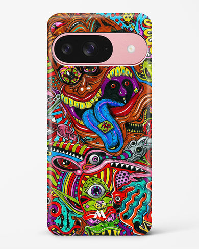 Psychedelic Monster Art Hard Case Phone Cover (Google)