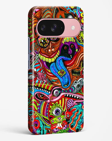 Psychedelic Monster Art Hard Case Phone Cover (Google)