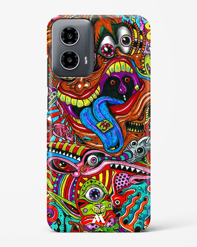 Psychedelic Monster Art Hard Case Phone Cover (Motorola)