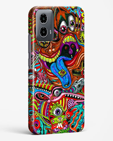 Psychedelic Monster Art Hard Case Phone Cover (Motorola)