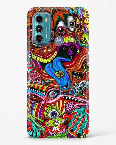 Psychedelic Monster Art Hard Case Phone Cover (Motorola)
