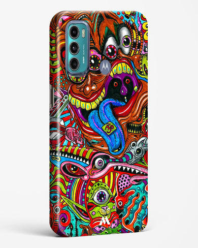 Psychedelic Monster Art Hard Case Phone Cover (Motorola)
