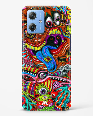 Psychedelic Monster Art Hard Case Phone Cover (Motorola)