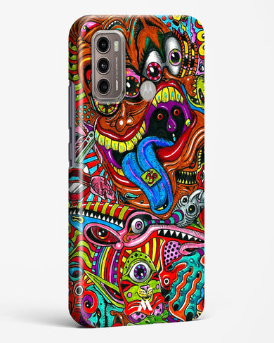 Psychedelic Monster Art Hard Case Phone Cover (Motorola)