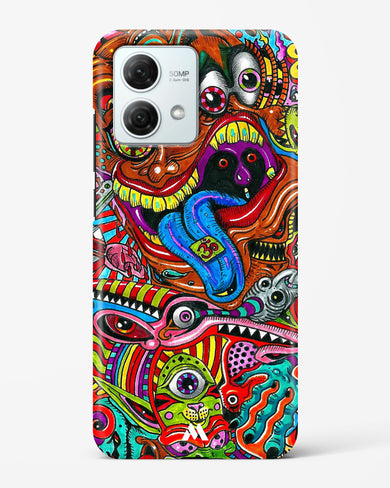 Psychedelic Monster Art Hard Case Phone Cover (Motorola)