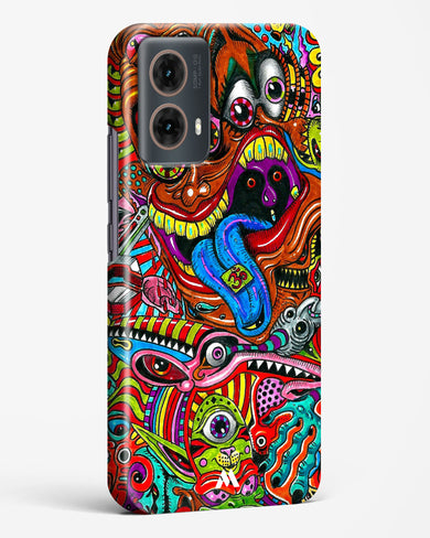 Psychedelic Monster Art Hard Case Phone Cover (Motorola)