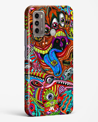 Psychedelic Monster Art Hard Case Phone Cover (Motorola)
