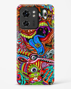 Psychedelic Monster Art Hard Case Phone Cover (Motorola)