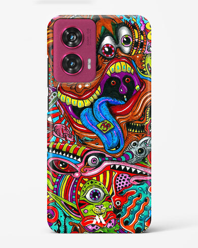 Psychedelic Monster Art Hard Case Phone Cover (Motorola)