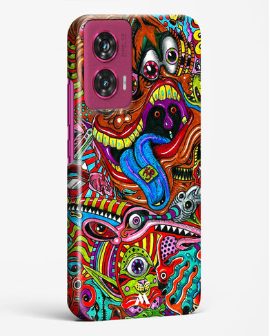 Psychedelic Monster Art Hard Case Phone Cover (Motorola)