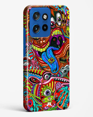 Psychedelic Monster Art Hard Case Phone Cover (Motorola)