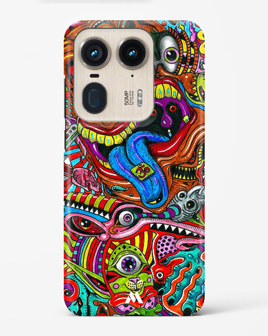 Psychedelic Monster Art Hard Case Phone Cover (Motorola)