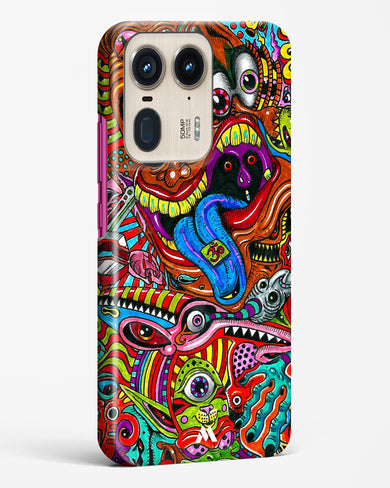 Psychedelic Monster Art Hard Case Phone Cover (Motorola)