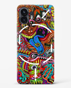 Psychedelic Monster Art Hard Case Phone Cover (Nothing)