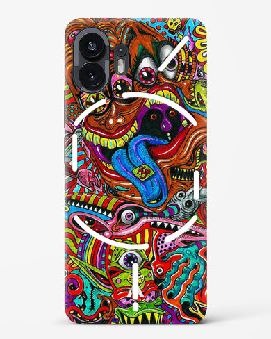Psychedelic Monster Art Hard Case Phone Cover (Nothing)