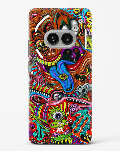 Psychedelic Monster Art Hard Case Phone Cover (Nothing)