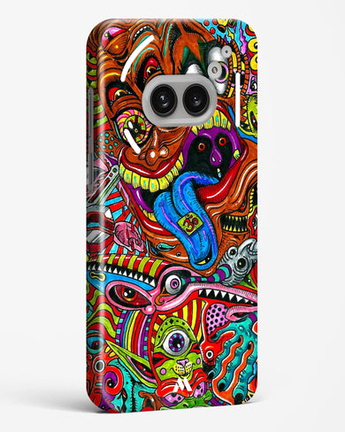 Psychedelic Monster Art Hard Case Phone Cover (Nothing)