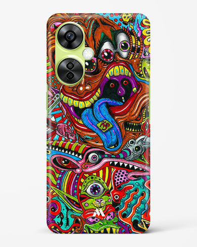 Psychedelic Monster Art Hard Case Phone Cover-(OnePlus)