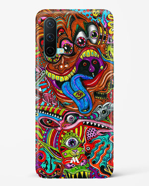 Psychedelic Monster Art Hard Case Phone Cover-(OnePlus)