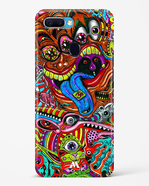 Psychedelic Monster Art Hard Case Phone Cover-(Oppo)