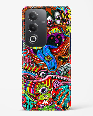 Psychedelic Monster Art Hard Case Phone Cover (Oppo)
