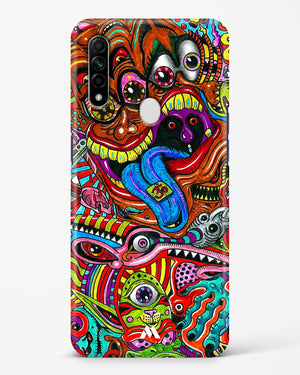 Psychedelic Monster Art Hard Case Phone Cover (Oppo)