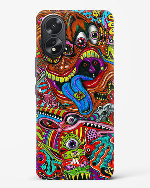 Psychedelic Monster Art Hard Case Phone Cover (Oppo)