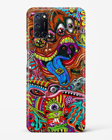 Psychedelic Monster Art Hard Case Phone Cover-(Oppo)