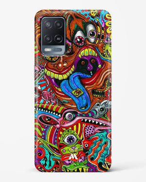 Psychedelic Monster Art Hard Case Phone Cover (Oppo)