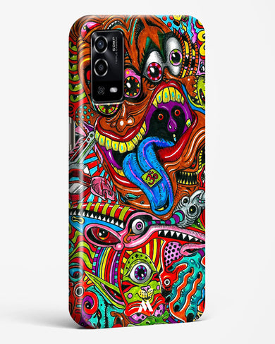 Psychedelic Monster Art Hard Case Phone Cover (Oppo)