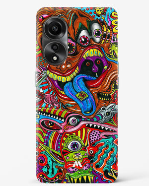 Psychedelic Monster Art Hard Case Phone Cover (Oppo)